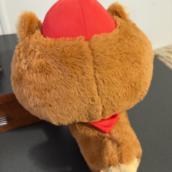 PAW PATROL MIGHTY MOVIE THE ONE AND ONLY CUDLE PILLOW JUNIOR PATROLLER RED 12” - Picture 10 of 10